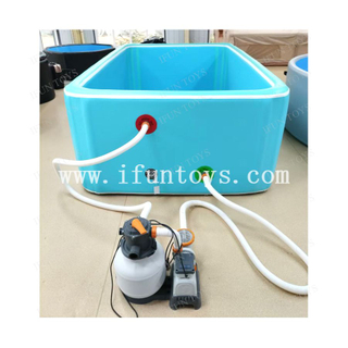 Commercial Outdoor Ground Inflatable Swimming Pool Drop Stitch Inflatable Pool Above Ground Water Pool with Filter Pump