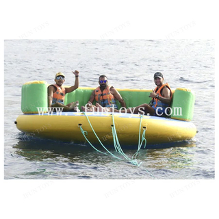Water Sport Crazy UFO Inflatable Floating Boat Towable Donut Water Ski Tube