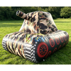 Outdoor Airtight Inflatable Paintball Barricade Camo Tank Bunker 0.6mm PVC Water-proof Laser Tag Gel Blaster Game Obstacles