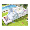 Party Rental PVC Pastel Inflatable Obstacle Course Bounce House With Water Slide Pool / Ball Pit for Children