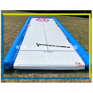 Outdoor Curling Game Portable Curling Rink with Stones and Brushes