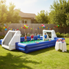 Inflatable Football Field Soccer Arena with Integrated Goals and Floor Inflatable Soapy Football Pitch Soccer Court for Corporate Team Building & Festivals