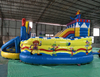 Commercial inflatable animal theme amusement park /inflatable Circus world playground/ big party fun city for kids