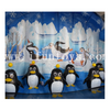 Interactive Inflatable Penguin Hover Ball / Archery Target Game / Floating Ball Shooting Game