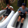 Durable PVC Inflatable Solo Ice Baths/ Cold Recovery Tub Inflatables / Air Bath Tub for Athletics Sports