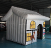 Christmas inflatable Santa house tent/inflatable Santa grotto/Inflatable Christmas house for decoration