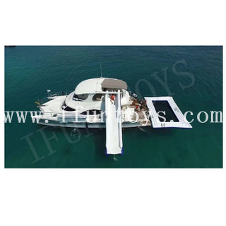 Floating Inflatable Sea Pool / Yacht Pool / Ocean Swimming Pool with Safety Net