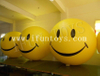 Smile Face Inflatable Helium Balloon / PVC Inflatable Hanging Ball for Event
