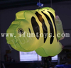 LED Inflatable Fish Decoration / Hanging Gold Fish with LED RGB Light for Party / Event 