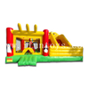 Kids Combo Inflatable Bouncer with Slide / Penguin Inflatable Jumper Bouncer House with Air Blower