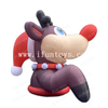Christmas Decoration Inflatable Rudolph the Red-Nosed Reindeer Christmas Mascot Reindeer for Yard / Garden