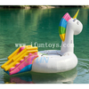 Hot Summer Large Inflatable Unicorn Water Trampoline with Inflatable Slide Combo Floating Aqua Park Equipment for Lake Sea