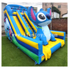 Giant 3D Stitch Character Dual Lane Inflatable Slide for Kids' Birthday Parties 