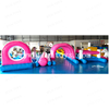 Outdoor Sports Games Inflatable Hurdle Race Hurdle Obstacle Course Game for Children and Adults