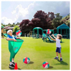 Funny Outdoor Granny Pants Game Set with Bouncy Balls Giant Catching Pants for Team Building Family Reunion Yard Games Hilarious Party Sports Props for Adults & Kids