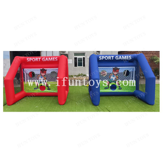 Inflatable Sport Game Portable Giant Inflatable Soccer Goals Football Shooting Goal