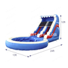 Commercial Water Slide Inflatable Bouncer Slide with Large Swimming Pool / Ocean Ball Pit Inflatable Water Park for Children