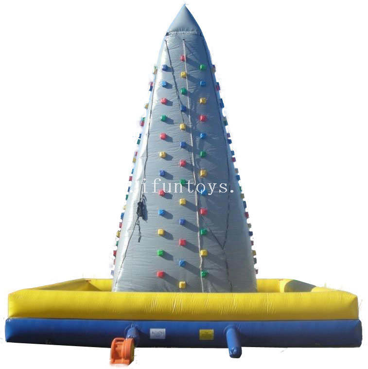  Commercial Grade Kids and Adults Outdoor inflatable rock climbing/climbing wall /inflatable climbing sport