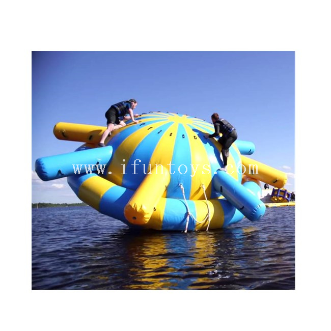 Aqua floating water toys Inflatable water towable disco boat /inflatable water saturn for sale
