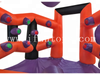 Outdoor Interactive Inflatable Playsystem Challenging Game/IPS Inflatable Light Battle Arena Battle Lights Challenging Game