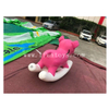 Inflatable Pig Ride Toys Inflatable Children Rocking Horse Inflatable Seesaw Air Sealed Teeterboard