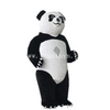 Lovely activity advertising inflatable panda cartoon model /Inflatable walking plush panda mascot costumes for performance