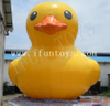 PVC Inflatable Yellow Duck Floating on Water for Advertising