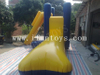 Inflatable Water Jumping Tower With Water Blob / Jumping Pillow Water Games
