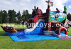 Pirate Bounce Slide Combo Wet /Dry Slide Inflatable Soft Play Zone for Amusement Park