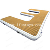 Heavy-duty E Shape Inflatable Yacht Jet Ski Dock Motor Boat Floating Parking Dock Inflatable Floating Dock