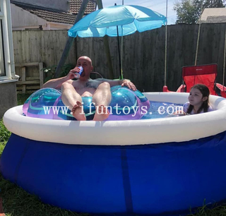 Cheap Inflatable paddling pool courtyard beach swimming pool summer water sport for Kids And Adults