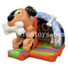 Dog And Bone Theme Inflatables Bounce Castle Bouncy Jumping House with Slide for Kids Party