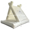 Outdoor Camping Tent Triangle Inflatable Bouncer Sleeping Tent Bounce House with Blower for Party