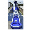 Marble Blue Large Waterslide Dual Lane Inflatable Water Slide Slip and Slide with Splash Pool for Kids and Adults