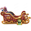 Christmas Themed Slide Inflatable Santa Sleigh Slide for Kids And Adults