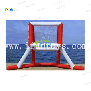 Floating Water Play Equipment Inflatable Canoe Polo Goal Water Toys / Kayak Polo Goals for Watersports game