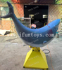 Party Rentals Mechanical Bull Shark with Inflatable Safety Mat Inflatable Mechanical Shark Ride for Kids and Adults