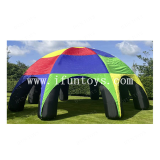 Customized Inflatable Spider Tent Event Outdoor Air Marquee Advertising Promotional Dome Inflatable Gazebo Canopy Air Cube Tent