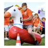 Interactive Game Inflatable Horse Race Pony Hop Race for Team Building Events / Family Fun Days