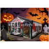 Inflatable Haunted House Walk-through Maze - Professional Halloween Inflatables for Rental Business & Fall Festival Theme