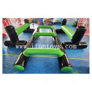 Indoor Outdoor Event Land Inflatable Hurdle Obstacle Crawl Race Game for Team Building