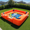 Giant Inflatable Sofa PVC Pool Ice Refrigerated Grid 4*4m Tarpaulin Indoor Outdoor Soft Lounge Summer Sport