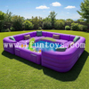 Giant Inflatable Sofa PVC Pool Ice Refrigerated Grid 4*4m Tarpaulin Indoor Outdoor Soft Lounge Summer Sport