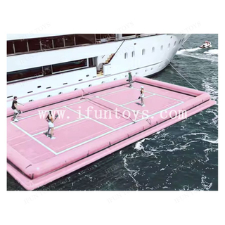 PVC Water Floating Inflatable Pickleball Court Sea Sport Games Pickleball Pitch Arena