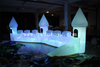 inflatable stage props decoration/ inflatable LED lighting castle for party&event decoration
