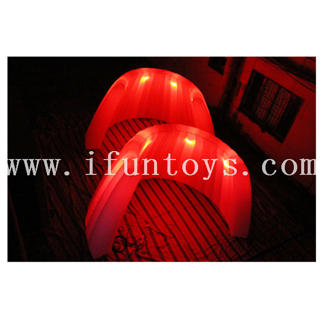 LED Inflatable Photo Backdrop Wall / Inflatable Office Pod / Inflatable Temporary Event Wall