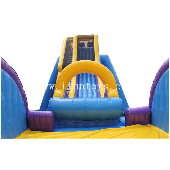 Giant Inflatable Dropkick Water Slide /Free Fall Drop Kick Inflatable Water Slide/ Inflatable Screamer Water Slide for Adults