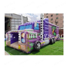 Outdoor Inflatable Turck Obstacle Course Bounce House / Interactive Inflatable Obstacle Run Game for Challenge 