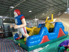 Outdoor Inflatable Football Player Theme Obstacle Course Equipment for Adults and Kids