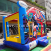 Justice League Theme Inflatable Jumping Trampoline House Bouncy Castle for Kids